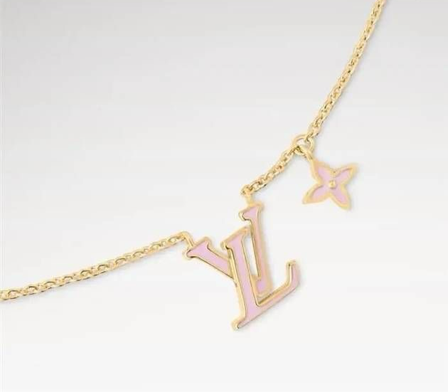 LV PINK NECKLACE